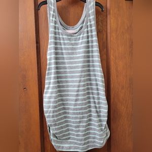 Womens Maternity Striped Top